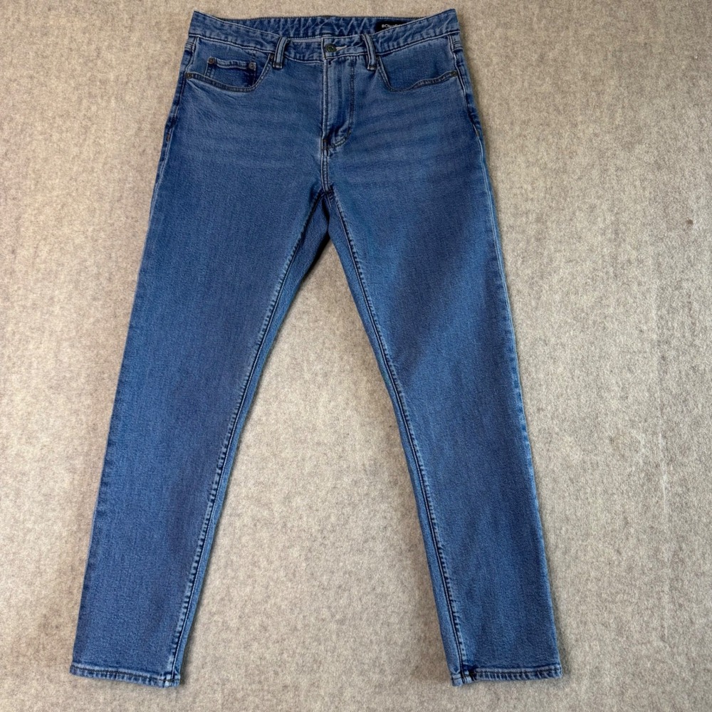 Bonobos Slim Taper Jeans Mens 32x30 Medium Wash Organic Cotton Stretch